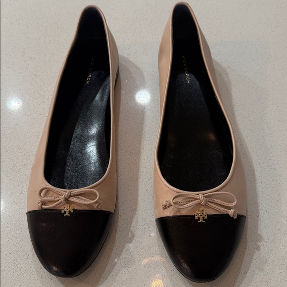 Tory Burch Women’s Cap-Toe Ballet Flats Size 11 - Picture 4 of 16
